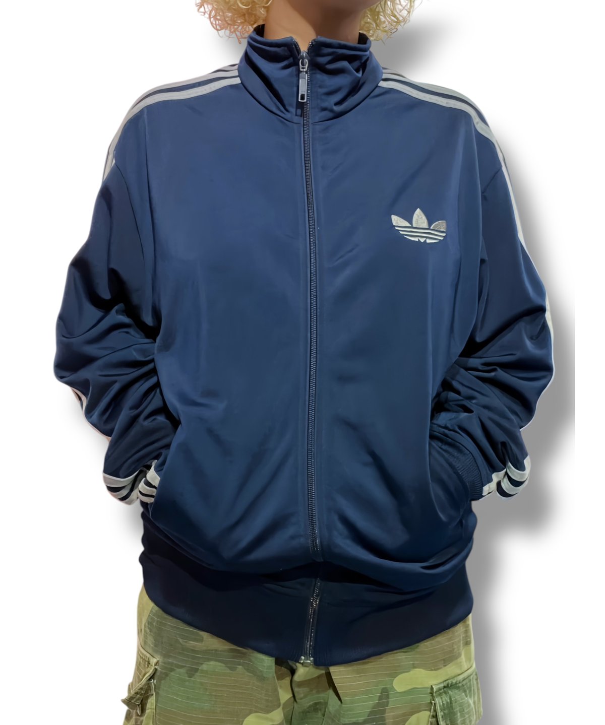 adidas track jacket(NV)/3181 | 古着と雑貨パンダ