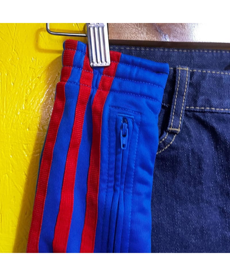 90's adidas リメイクデニムミニスカート/2492 | 古着と雑貨パンダ