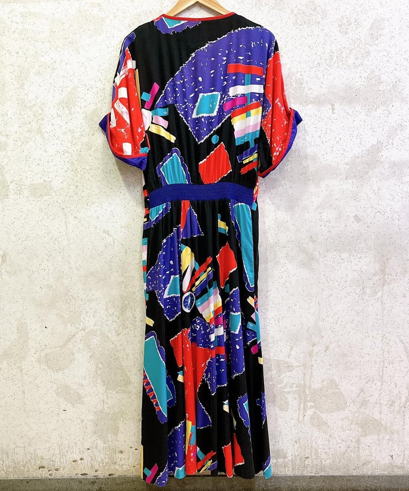 80's JEANNE MARC vintage dress/2185 | 古着と雑貨パンダ