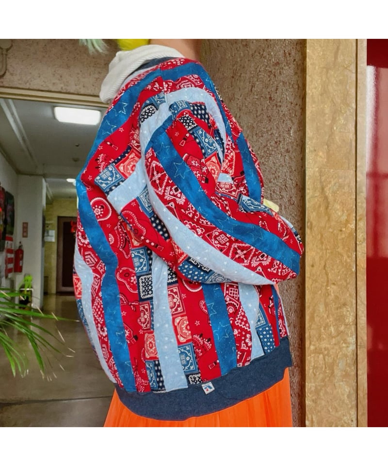 Remake patchwork jacket/3029 | 古着と雑貨パンダ