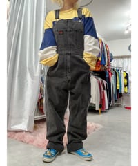 Levi's black denim overall/4355