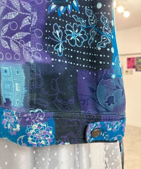 ethnic design vest/4569