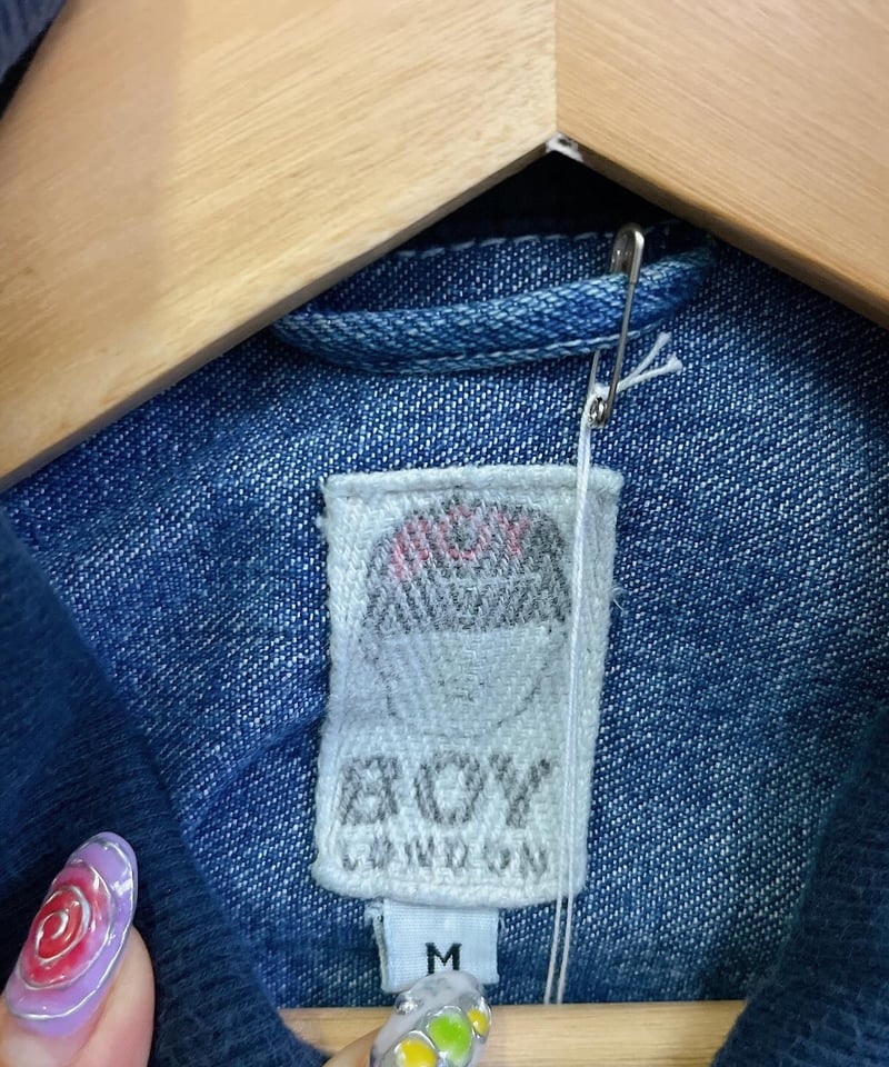 vintage BOYLONDON denim jacket/3328 | 古着と雑貨パンダ