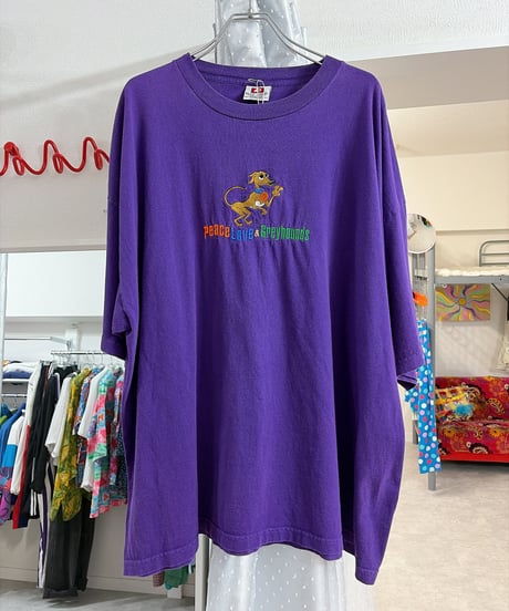Greyhounds dog embroidery Tee/4462