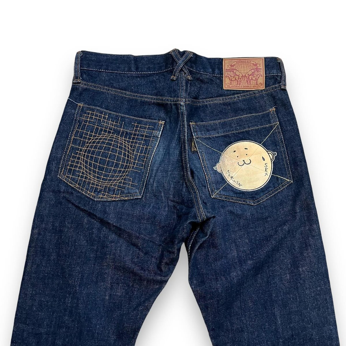 HYOMA double SEX denim pants | WARP webstore