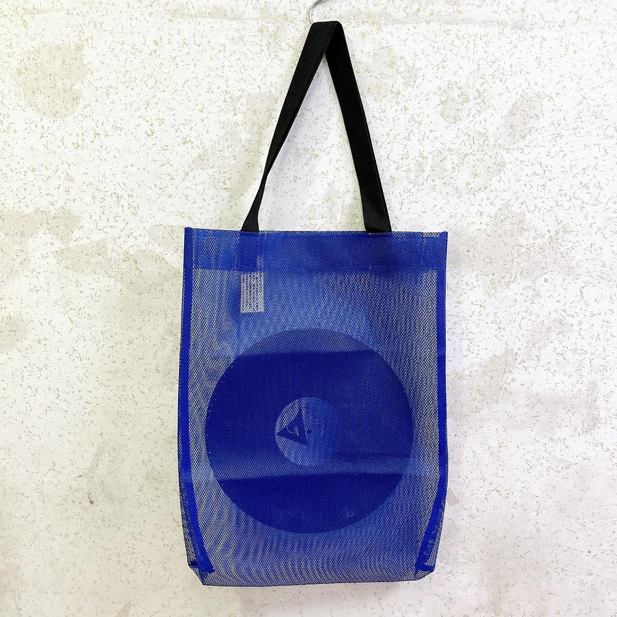 LPレコードバック LPレコードメッシュバック】/ブルー | 古着と雑貨パンダ