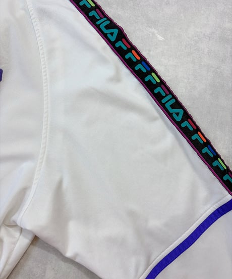 90's FILA Logo Tape track jacket/4391