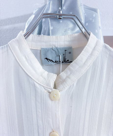 Natural off white sheer blouse/4532