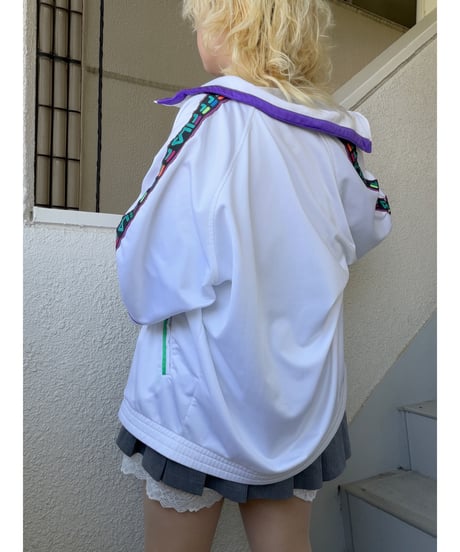 90's FILA Logo Tape track jacket/4391