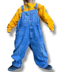 80's BIG SMITH over size overalls/4268