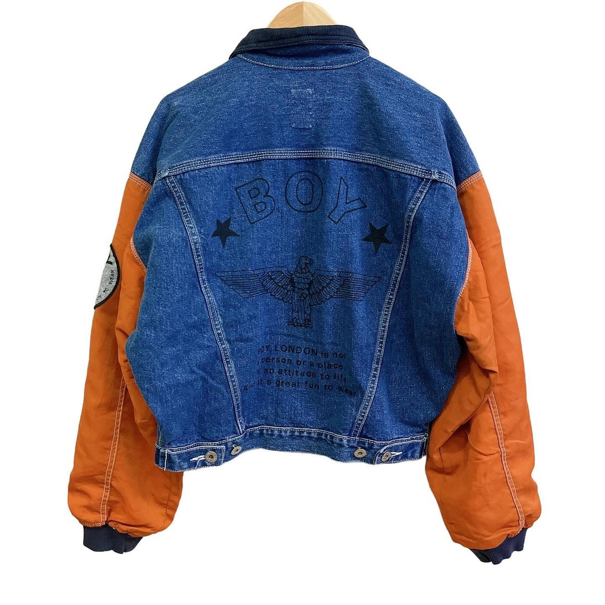 vintage BOYLONDON denim jacket/3328 | 古着と雑貨パンダ