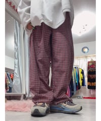 Cotton Check Pajama pants/4283