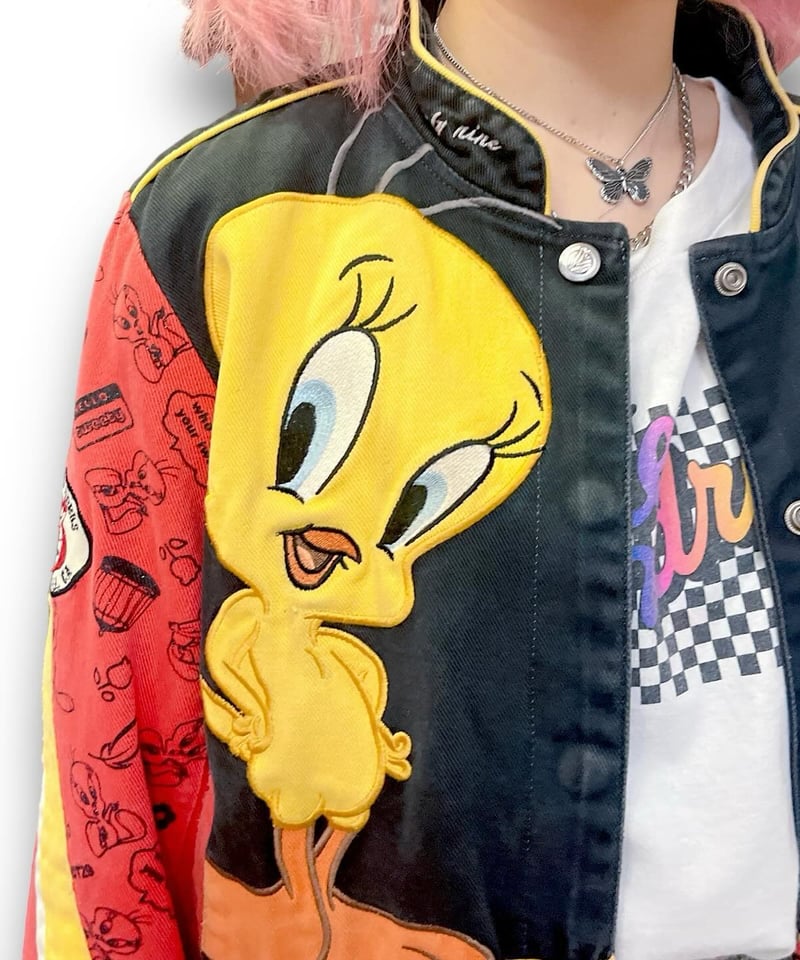 LOT29 TWEETY Racing jacket/3190 | 古着と雑貨パンダ