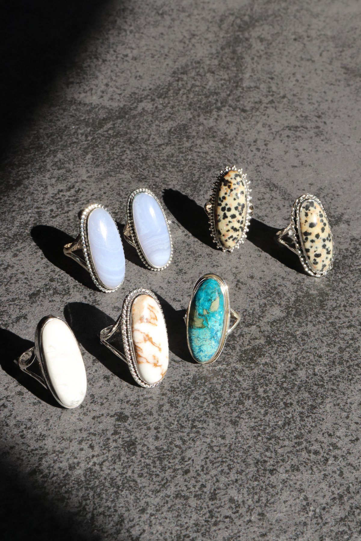 パリピブタ　リング　天然石 MUZE JEWELRY 天然石 リング 大粒リング SV925 プラチナ仕上げ