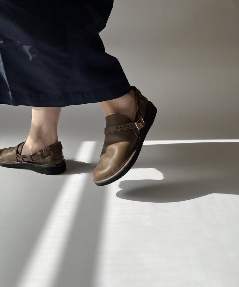 再入荷】 AURORA SHOES - MIDDLE ENGLISH / MOSS | Dhal