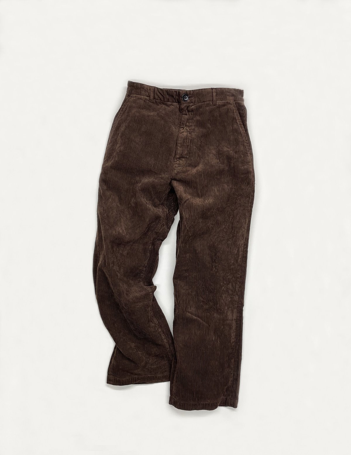 Over Dyed Corduroy Straight Pants | Dhal