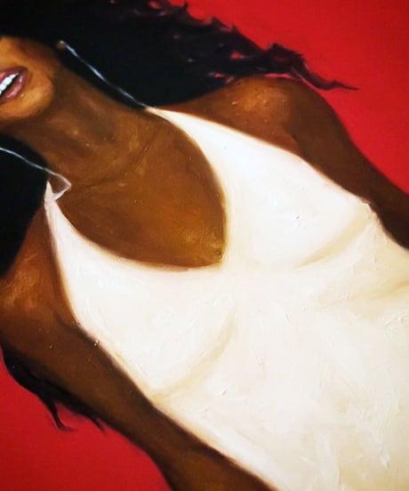 Rebecca Maria/ Aaliyah Art Print (14×14 with Signatured 2017)