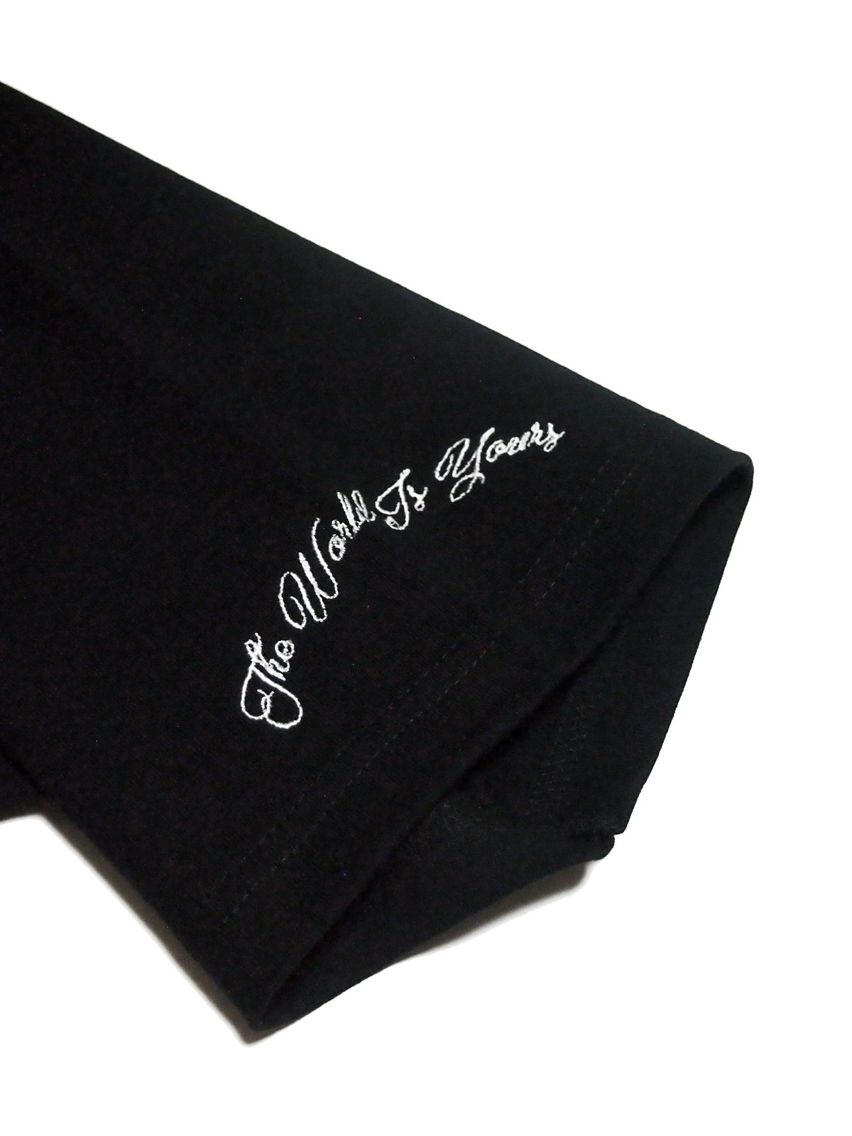 DEALERS PLAYERS/ Embroidered OG T-shirt (Black×