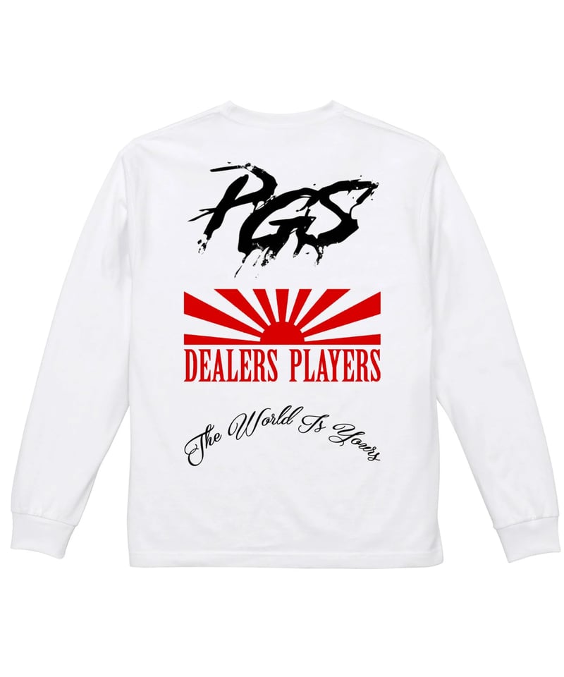 m*i様 PGS DEALERS PlayersロンT DEALERS PLAYERS/ PGS Exclusive Printed OG Long