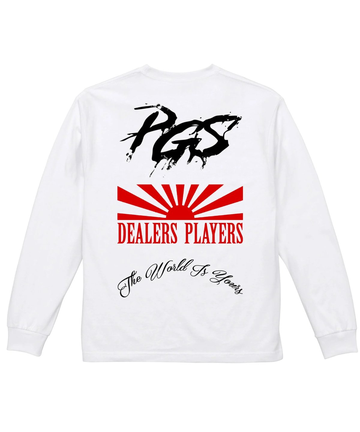 m*i様 PGS DEALERS PlayersロンT DEALERS PLAYERS/ PGS Exclusive Printed OG Long