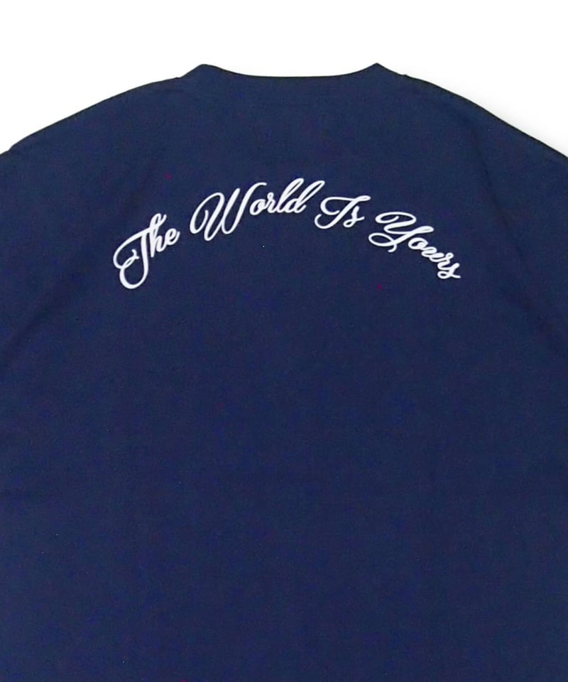 DEALERS PLAYERS ホワイト Tシャツ DEALERS PLAYERS/ Printed OG T-shirt (Navy×White