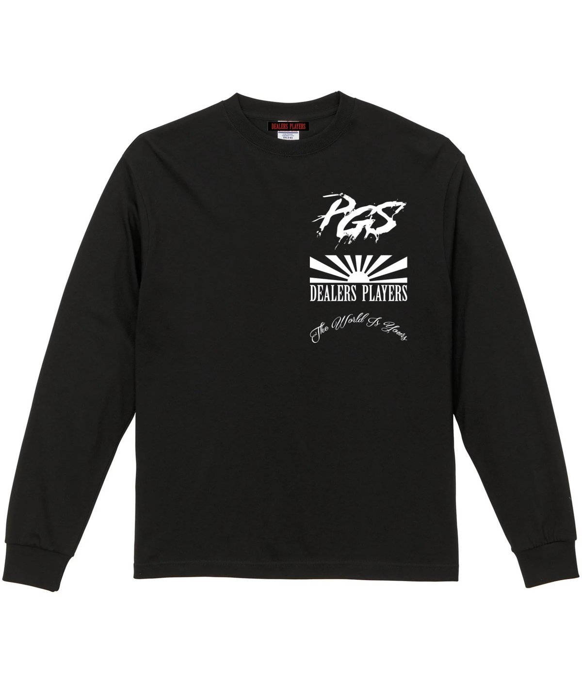 DEALERS PLAYERS ホワイト Tシャツ DEALERS PLAYERS/ PGS Exclusive Printed OG Long