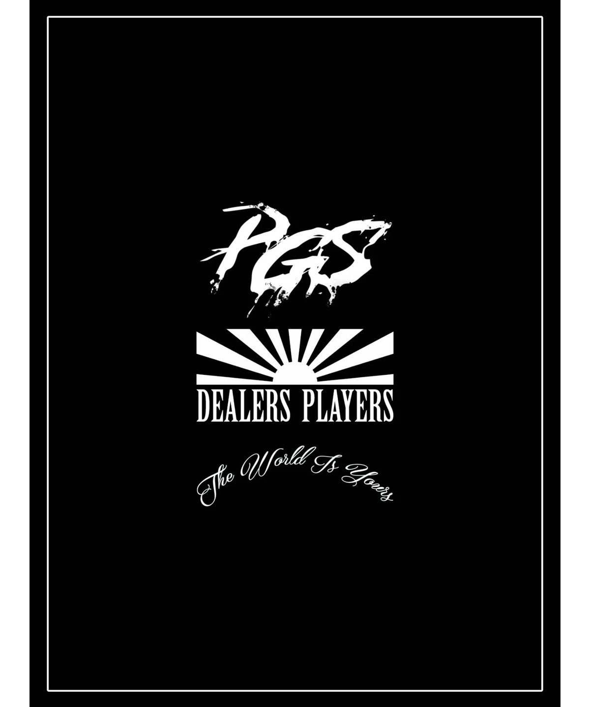 隠 DEALERS PLAYERS PGS Tシャツ DEALERS PLAYERS/ PGS Exclusive Printed OG T-shi