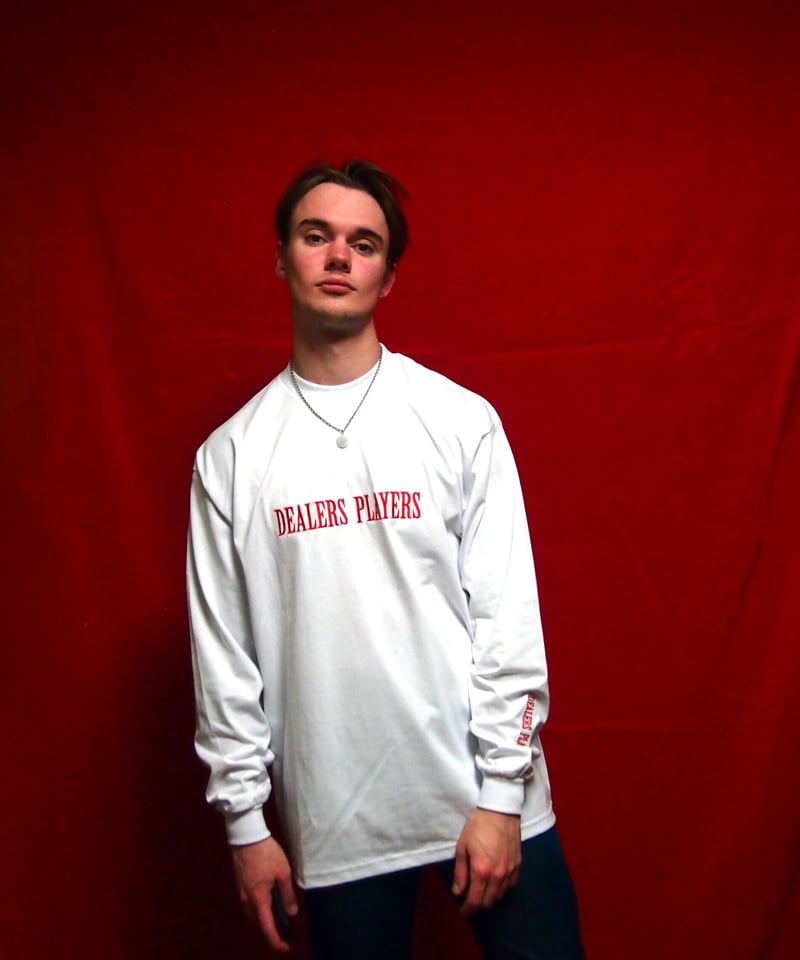 DEALERS PLAYERS/ Embroidered OG Long Sleeve T-s