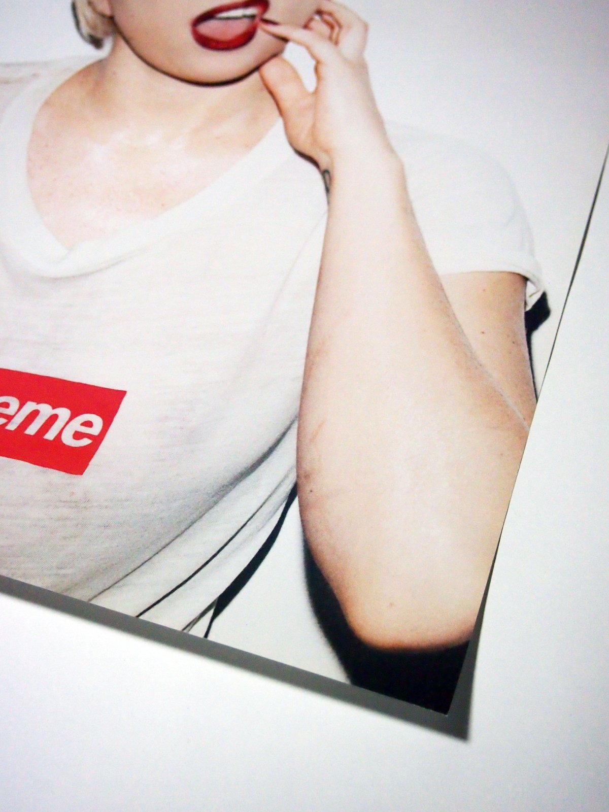 supreme ノベルティ　ポスター　レディ・ガガ