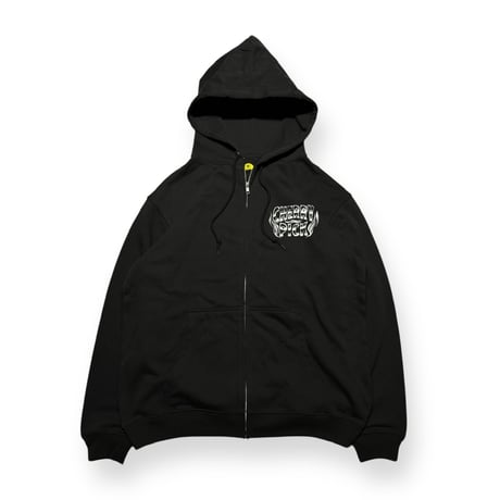 "S.L.A.B " full zip hoodie