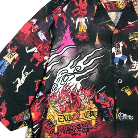"ZIGOKUEZU" Aloha S/S Shirt (無修正版)