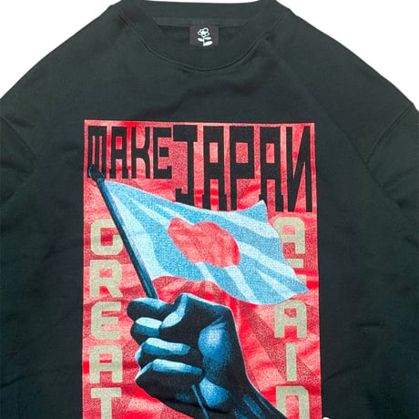 "M-J-G-A" crewneck sweat