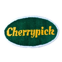 handmade  oval rug （Green）