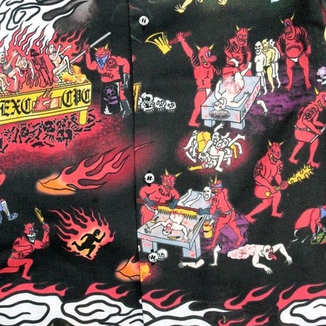 "ZIGOKUEZU" Aloha S/S Shirt (無修正版)