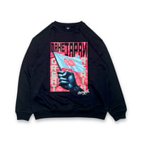 "M-J-G-A" crewneck sweat