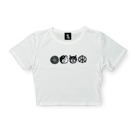 "4icon" Woman's Ribbed S/S Tee
