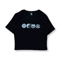 "4icon" Woman's Ribbed S/S Tee