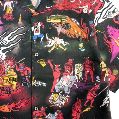 "ZIGOKUEZU" Aloha S/S Shirt (無修正版)