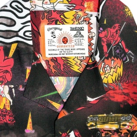 "ZIGOKUEZU" Aloha S/S Shirt (無修正版)