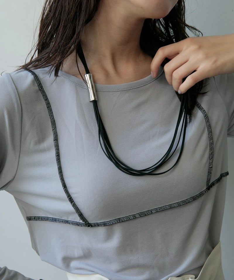 アクセサリーその他 Powder Necklace Suede Code Necklace〈2502-911755〉 | AGAWD