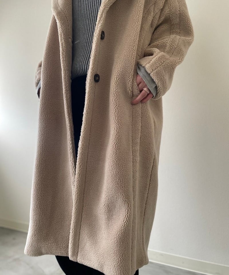 2WAY Boa Long Coat 〈2318-880926〉 | ＡＧＡＷＤ