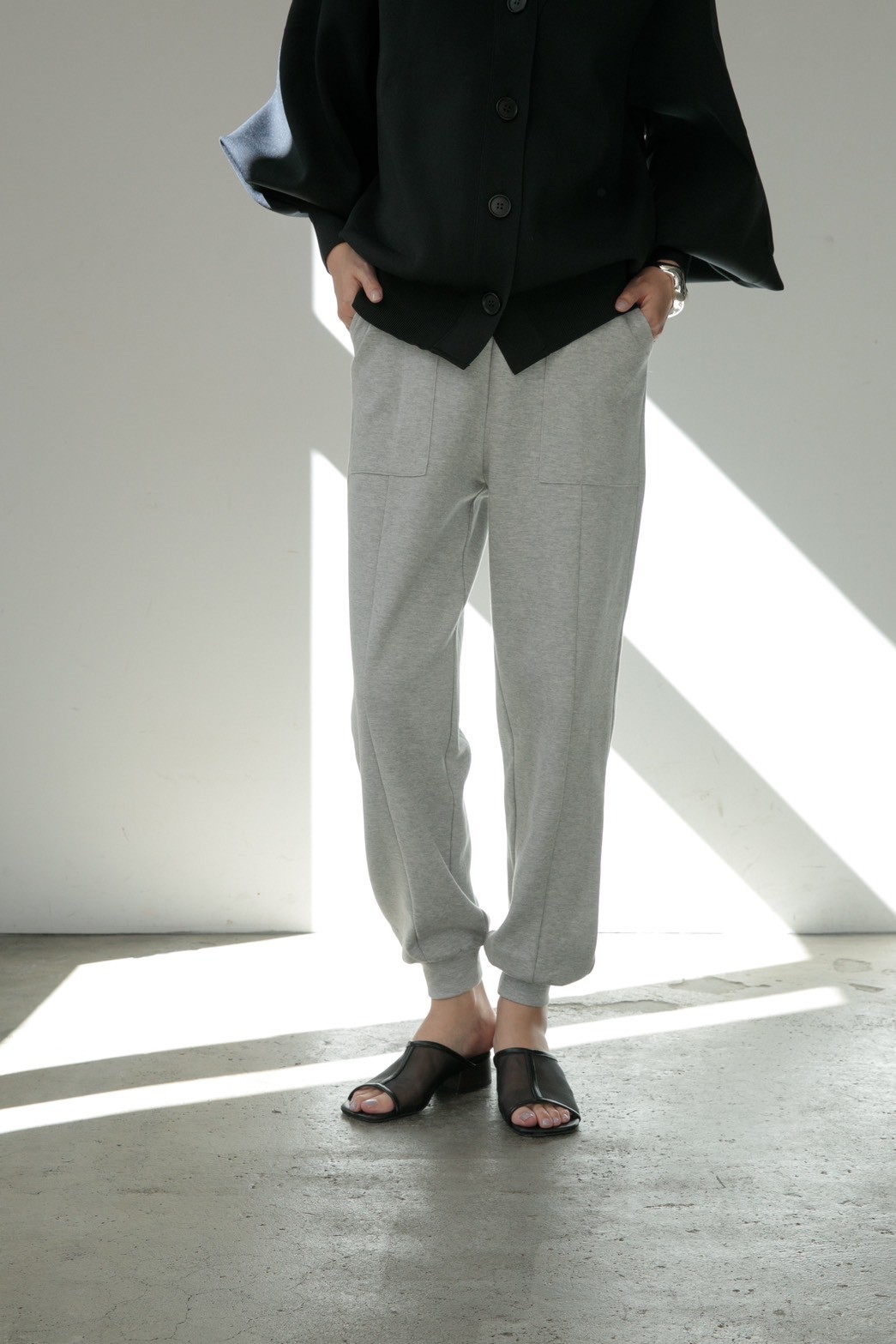 ★送料・関税込★SLOW ACID★Stitch Embroidery Fleece Pant.s★ ☆送料・関税込☆SLOW ACID☆Stitch Embroidery Fleece Pant.s