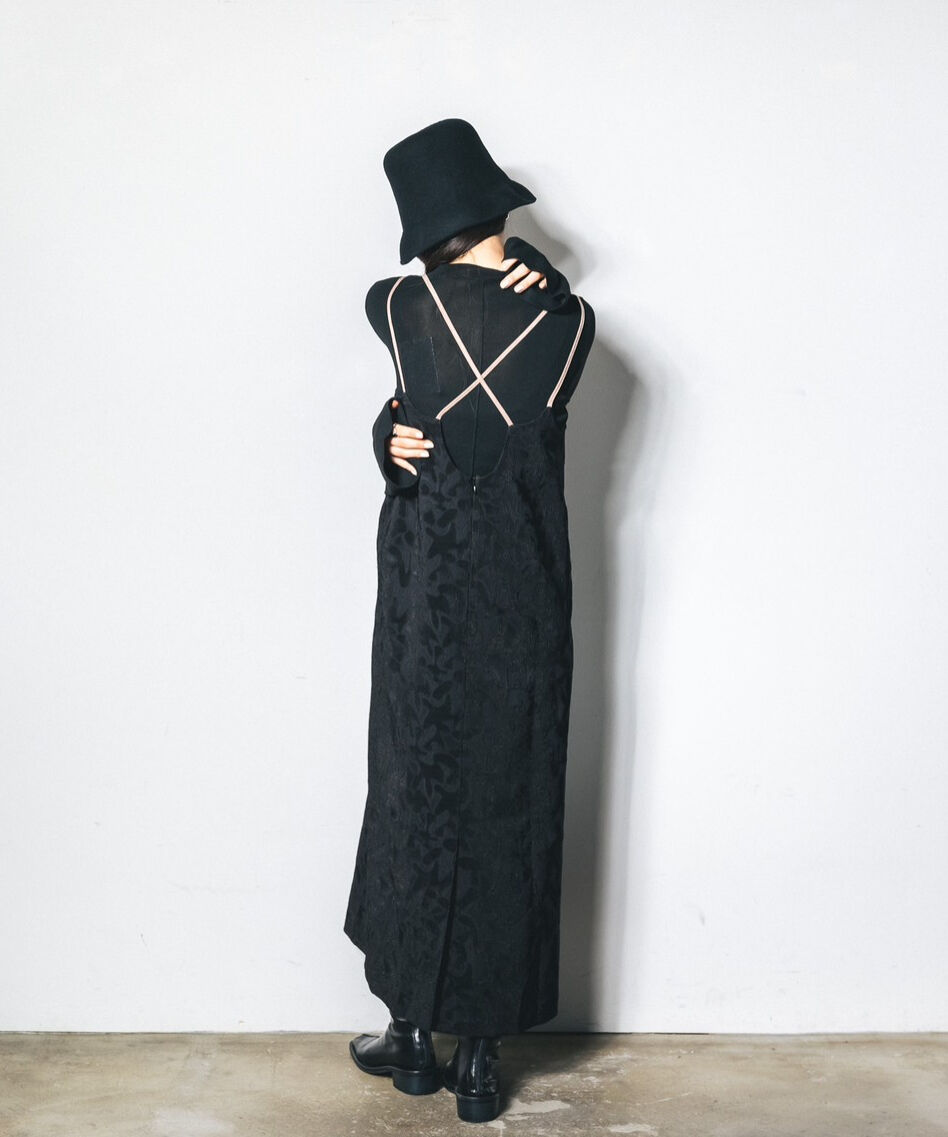 Jacquard Cami Dress〈2301-440931〉 | ＡＧＡＷＤ