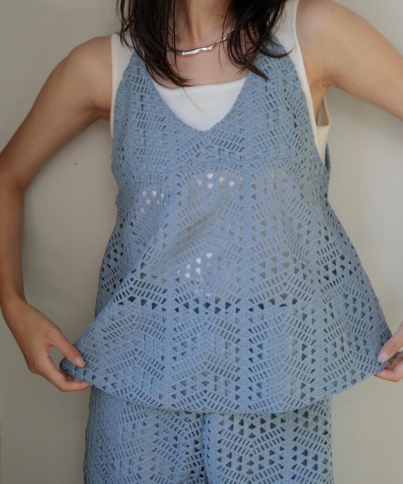 UNDER PRETTIES lace camisole　バイオレット　限定品 UNDER PRETTIES lace camisole – Katie Tokyo