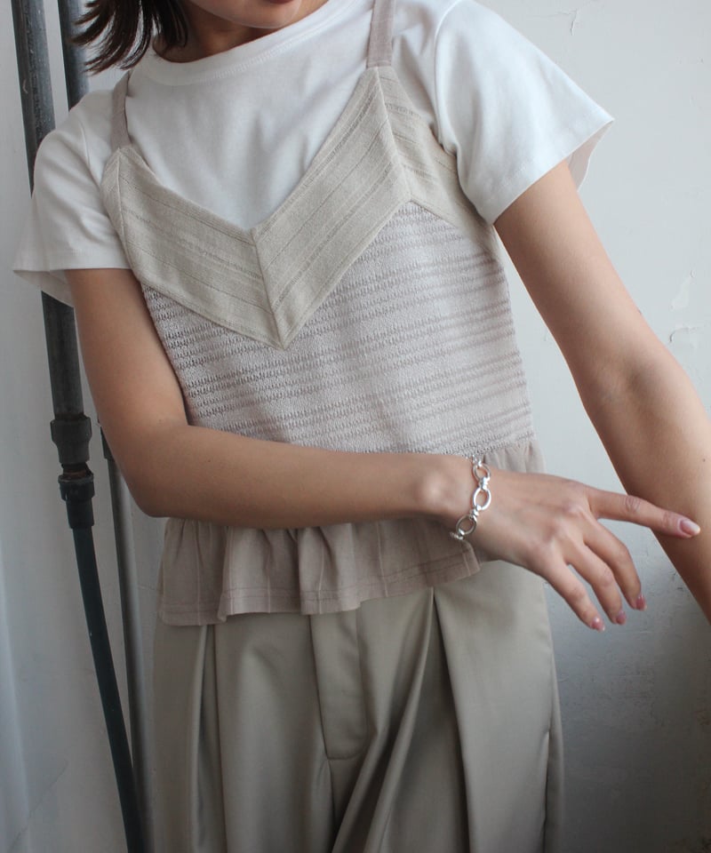 AGAWD Bicolor Camisole アガウド AGAWD Bicolor Camisole アガウド