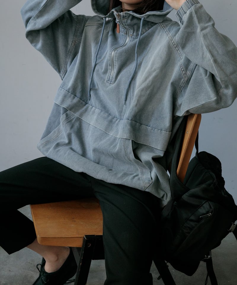 Denim Pull Over〈2517-111786〉 | AGAWD
