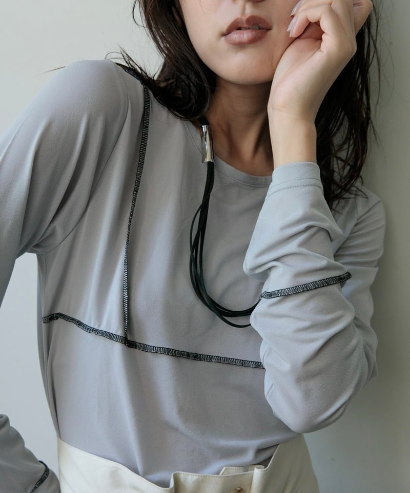 Suede Code Necklace〈2502-911755〉 | AGAWD