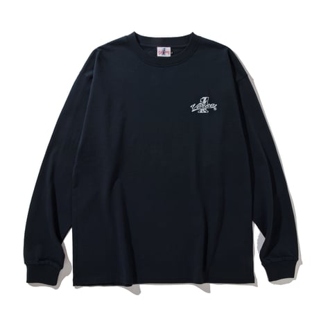 TRADITIONAL LOGO L/S TEE【NAVY】