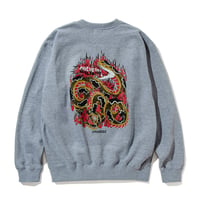 BARTHDAY WORKS ×ONE VERSE CREW SWEAT【GRAY】