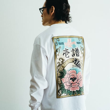 TRADITIONAL LOGO L/S TEE【WHITE】